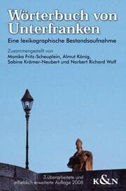 Cover von Wörterbuch von Unterfranken
