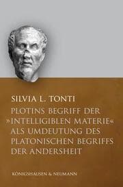 Cover von Plotins Begriff der 'intelligiblen Materie' als Umdeutung des platonischen Begriffs der Andersheit