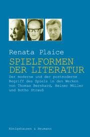Cover von Spielformen der Literatur
