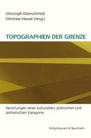 Cover von Topographien der Grenze