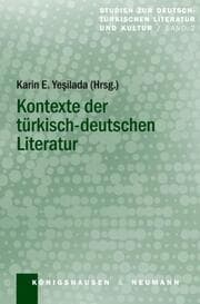 Cover von Kontexte der türkisch-deutschen Literatur