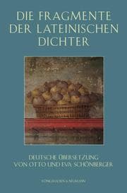 Cover von Die Fragmente der lateinischen Dichter