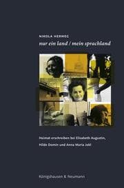 Cover von nur ein land / mein sprachland