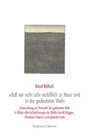 Cover von 'daß wir nicht sehr verläßlich sind in der gedeuteten Welt'