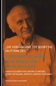 Cover von 'die vergangene Zeit bleibt die erlittene Zeit.'