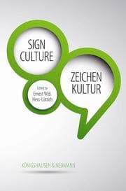 Cover von Sign Culture Zeichen Kultur