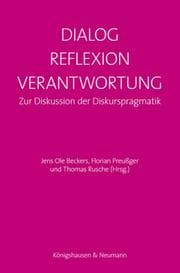 Cover von Dialog, Reflexion, Verantwortung