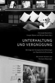 Cover von Unterhaltung und Vergnügung