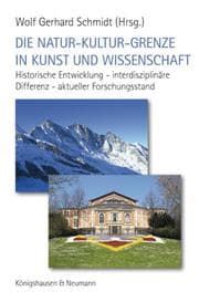 Cover von Die Natur-Kultur-Grenze in Kunst und Wissenschaft