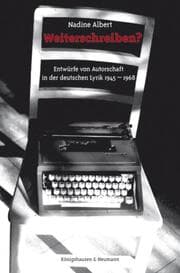 Cover von Weiterschreiben?