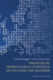 Cover von Fragen an die interkulturelle Literatur in Deutschland und in Europa