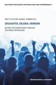 Cover von Erschaffen, Erleben, Erinnern