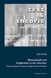 Cover von Wissenschaft und Imagination in der Literatur