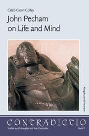 Cover von John Pecham on life and mind