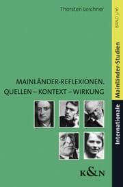 Cover von Mainländer-Reflexionen