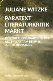 Cover von Paratext - Literaturkritik - Markt