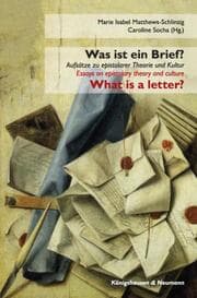 Cover von Was ist ein Brief?/What is a letter?