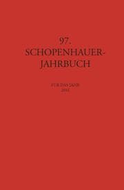 Cover von Schopenhauer Jahrbuch