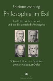 Cover von Philosophie im Exil