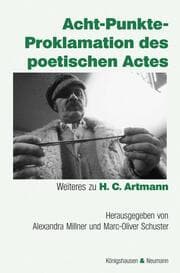 Cover von Acht-Punkte-Proklamation des poetischen Actes