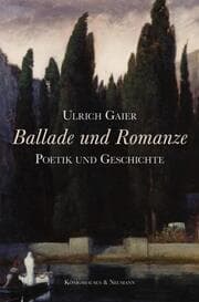 Cover von Ballade und Romanze