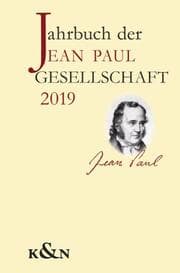 Cover von Jahrbuch den Jean Paul Gesellschaft