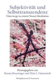 Cover von Subjektivität und Selbsttranszendenz