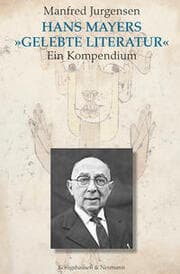 Cover von Hans Mayers 'Gelebte Literatur'