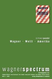 Cover von wagnerspectrum