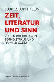 Cover von Zeit, Literatur und Sinn