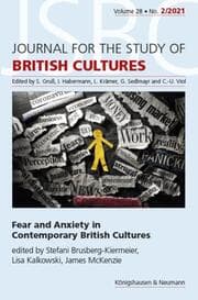Cover von Fear and Anxiety in Contemporary British Cultures