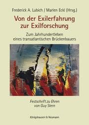 Cover von Von der Exilerfahrung zur Exilforschung