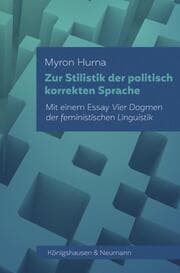 Cover von Zur Stilistik der politisch korrekten Sprache