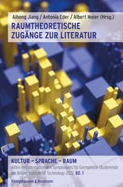 Cover von Raumtheoretische Zugänge zur Literatur