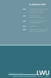 Cover von Literatur in Wissenschaft und Unterricht. Neue Folge 1/2023