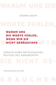 Cover von Warum uns die Worte fehlen, wenn wir sie nicht gebrauchen