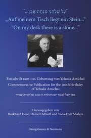 Cover von 'Auf meinem Tisch liegt ein Stein...'/'On my desk there is a stone...'