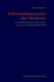 Cover von Universalienstreiter der Moderne