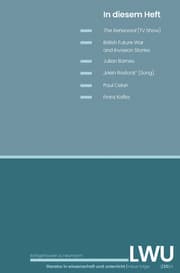 Cover von LWU Literatur in Wissenschaft und Unterricht