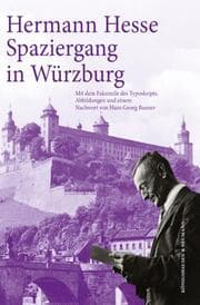 Cover von Hermann Hesse: Spaziergang in Würzburg