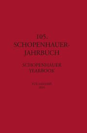 Cover von 105. Schopenhauer Jahrbuch