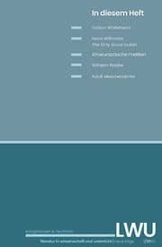 Cover von LWU Literatur in Wissenschaft und Unterricht