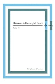 Cover von Hermann-Hesse-Jahrbuch