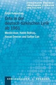 Cover von Orte in der deutsch-türkischen Lyrik ab 1961