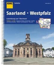 Cover von ADAC Stadtatlas Saarland, Westpfalz 1:20.000
