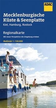 Cover von ADAC Regionalkarte 02 Mecklenburgische Küste und Seenplatte 1:150.000