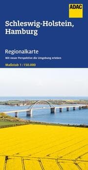 Cover von ADAC Regionalkarte 01 Schleswig-Holstein, Hamburg 1:150.000