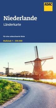 Cover von ADAC Länderkarte Niederlande 1:300.000