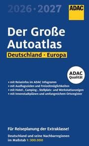 Cover von ADAC Der Große Autoatlas 2026/2027 Deutschland und seine Nachbarregionen 1:300.000