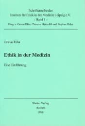 Cover von Ethik in der Medizin